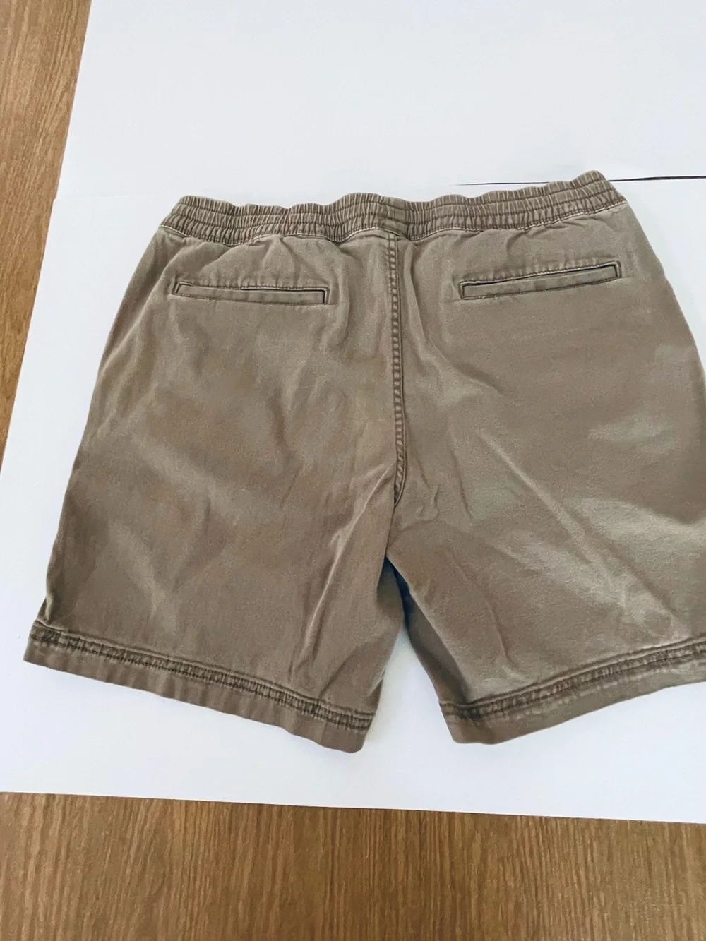 Arizona Jean Co. Classic Fit Drawstring Shorts - Olive - Picture 2 of 3
